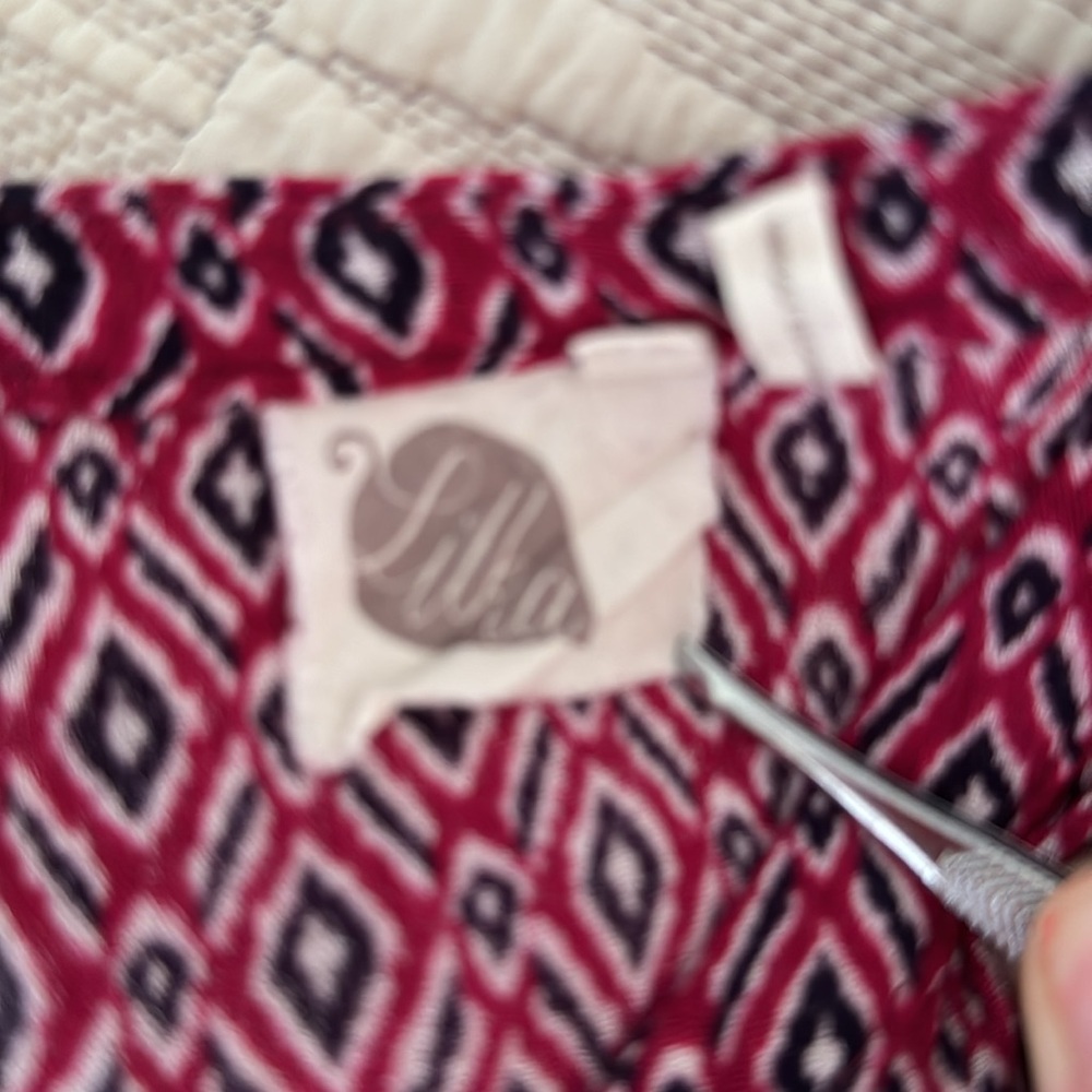 Anthropologie Lilka jumpsuit XS Small ikat modern bohemian - Picture 8 of 10